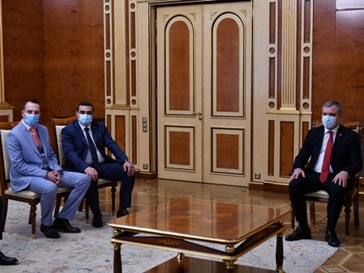 Президент принял представителей партии «Справедливая Армения»