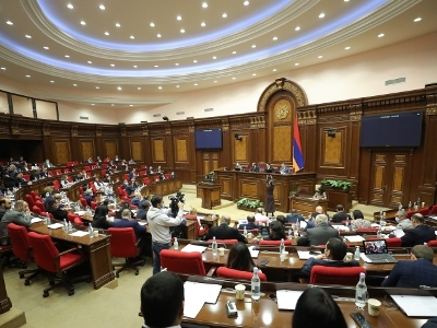 Armenia National Assembly considering matter of electing new judges cassation court