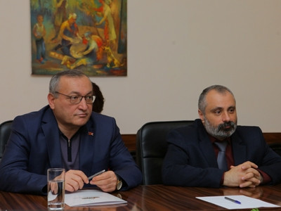 Կայացել է Արցախի ԱԺ արտաքին հարաբերությունների մշտական հանձնաժողովի  նիստը