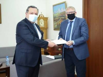 Armenia Deputy FM, Iceland Ambassador discuss Karabakh issue, attach importance to OSCE Minsk Group Co-Chairmanship