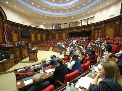 Armenia legislature approves changes to some laws