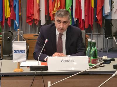 Armenia assumes OSCE Forum for Security Cooperation chairpersonship