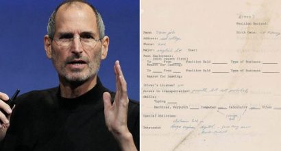 Steve Jobs' handwritten job application sold at auction for $ 222,000