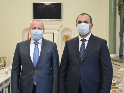Armenia Prosecutor General discusses upcoming visit of Russian counterpart with Russia Ambassador