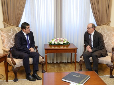 Karabakh President meets with Armenia FM in Yerevan