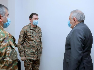 Armenian MoD meets with personnel of Military Oversight Service