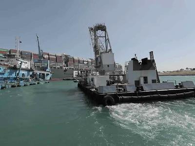 Ever Given ship removed from shallow waters of Suez Canal