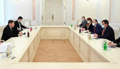 Armenia Supreme Judicial Council delegation received by Russia Supreme Court Chief Justice