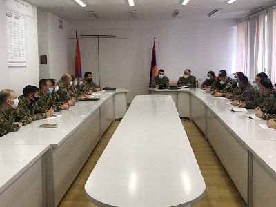 Armenia Armed Forces Rear Department holds consultation