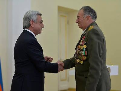 Armenia 3rd President expresses condolences on occasion of death of Arkady Ter-Tadevosyan