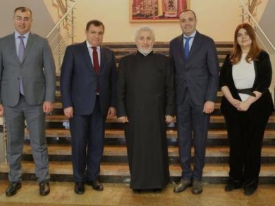 Մոսկվայում ԲԴԽ անդամները հանդիպել են Եզրաս արքեպիսկոպոս Ներսիսյանի հետ