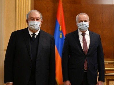 Armenia President, Russia Ambassador discuss issues on Armenian-Russian agenda