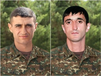 President posthumously awards Hero of Artsakh title to 2 servicemen
