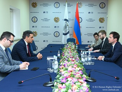 Armenia Ombudsman raises issue of immediate return of POWs during meeting with French Member of European Parliament