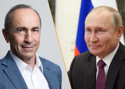 Yerevan.Today: Armenia 2nd President Kocharyan, Russia leader Putin talk again?