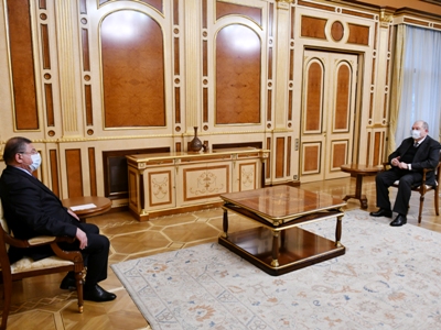 Armenia President receives Supreme Judicial Council member Gagik Jhangiryan