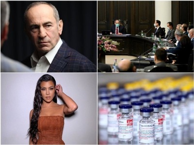 Armenia receives Russia-made COVID-19 vaccine, ex-president sues PM Pashinyan, 08.04.21 digest