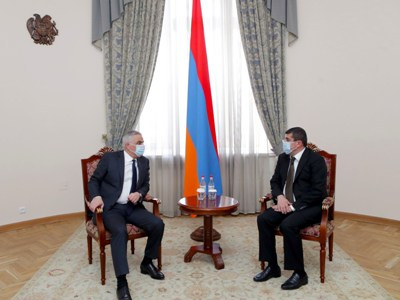 Karabakh President, Armenia Government discuss compensation for material damages incurred by Artsakh citizens