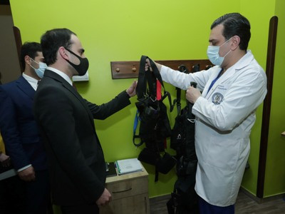 Armenia Deputy PM visits Homeland Defender's Rehabilitation Center