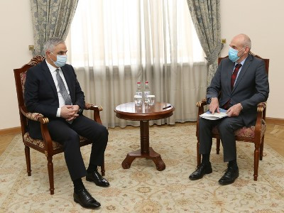 Armenia Deputy PM receives Germany Ambassador