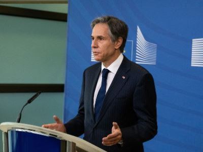 Bloomberg: US Secretary of State to discuss in Brussels with NATO and EU Russia's actions in connection with Ukraine