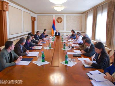 Արցախի նախագահի աշխատակազմում քննարկվել են հետպատերազմյան իրավական որոշ հիմնախնդիրների հնարավոր լուծումներ