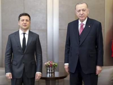 Talks between Zelenskyy and Erdogan kick off in Turkey