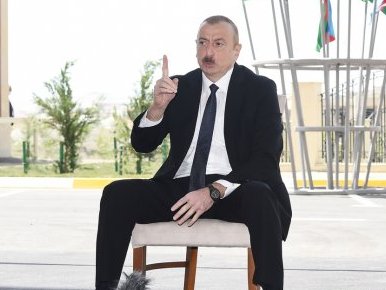 Aliyev: Azerbaijan could have shut down Yerevan-Kapan road
