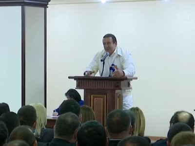 Opposition Prosperous Armenia Party's political council holds session, new vice-chairperson elected