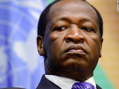 Former President of Burkina Faso accused of murder