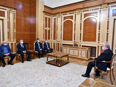Armenia President, leaders of political parties discuss amendments to Electoral Code