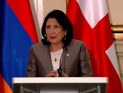 Salome Zourabichvili: Georgia offered its platform for dialogue during Karabakh war, and it is still offering