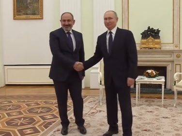 Russian NTV federal television prepares report on Pashinyan's visit to Moscow