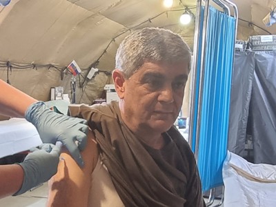 Karabakh Security Council Secretary receives Sputnik-V COVID-19 vaccine