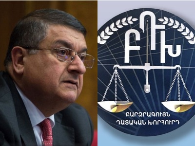 Armenia Supreme Judicial Council meeting is held chaired by member Jhangiryan