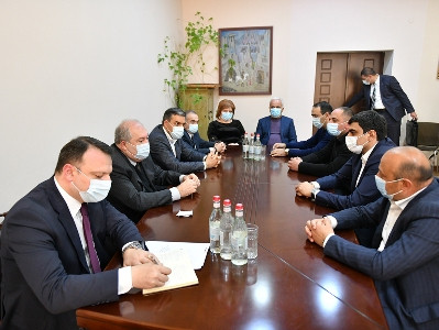 Armenia President at Goris Municipality: I have come to see with my own eyes what I hear about