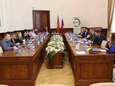 Ֆինանսների նախարարությունում ռուս փորձագետների մասնակցությամբ քննարկում է տեղի ունեցել