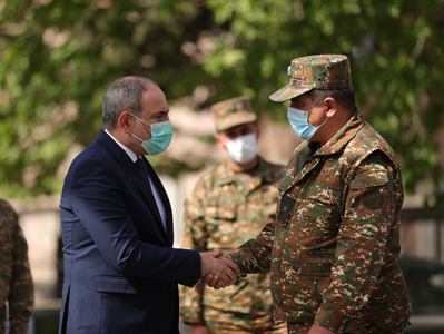 Spokesperson: Armenia premier visits military unit in Syunik (PHOTOS)