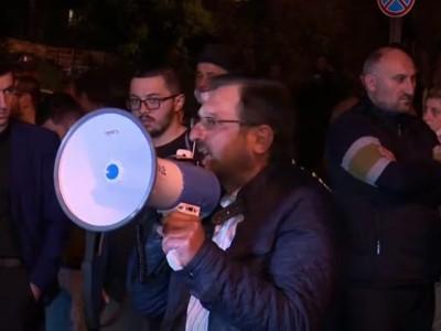 Demonstrator to Armenia PM: Your time is almost up, you are damned by the people