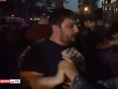 Police apprehend son of ex-chief of Armenian army's General Staff Yuri Khachaturov