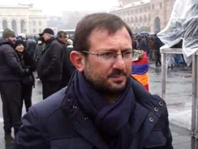 ARF-D member: Cameraman working for Yerkir Media TV received serious injury after police actions