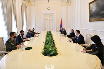 Armenia President to Cyprus defense minister: To face challenges we must be ready for daily hard work
