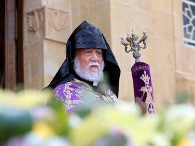 His Holiness Aram I thanks US President for calling Armenian Genocide by its name