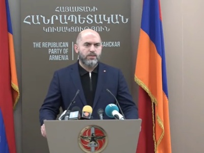 Republican Party of Armenia to run in snap parliamentary elections through alliance with opposition party