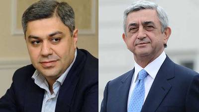Newspaper: Armenia ex-President Sargsyan discusses all details with future ally party leader