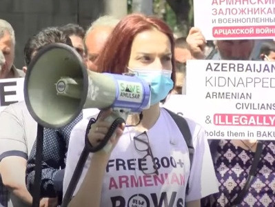 «Ազատություն հայ ռազմագերիներին». Ակցիա ԱԺ-ի մոտ, որին հետեւց ավտոերթ դեպի դեսպանատներ