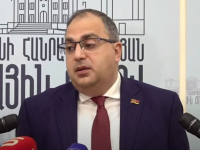 Armenia ruling party MP on election of Nikol Pashinyan as PM