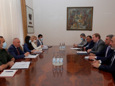 Armenia acting emergency situations minister, South Caucasus Railway CJSC sign Memorandum of Cooperation