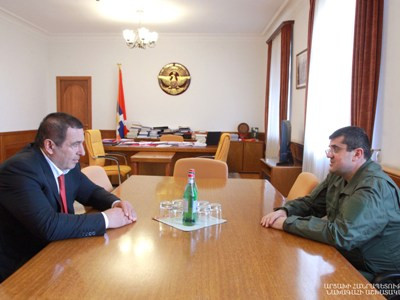 Արցախի նախագահը Գագիկ Ծառուկյանի հետ քննարկել է Արցախի սոցիալ-տնտեսական զարգացման ծրագրեր