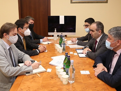 ՊԵԿ փոխնախագահն ընդունել է ԱՄՆ ՄԶԳ հայաստանյան գրասենյակի տնօրենի պաշտոնակատարին